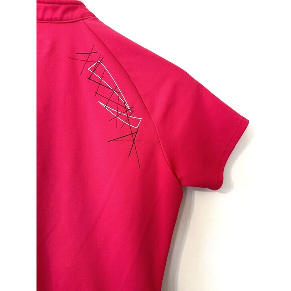 PEARL IZUMI Jersey Women's Pink white Elite Cycling shirt lightweight Pro Medium - Picture 8 of 15